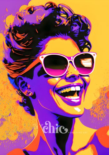 Big Smiles Pop Art (POD)