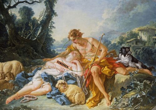 Daphnis and Chloe by Francois Boucher