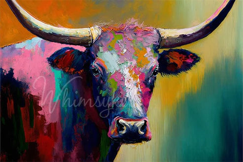 Dottie-Longhorn Tissue Paper (Approx 73cm x 53cm)