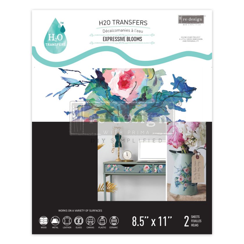 Expressive Blooms - Redesign H20 Transfer