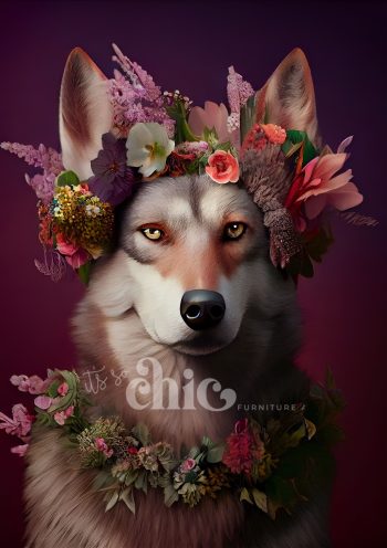 Floral Wolf (POD)