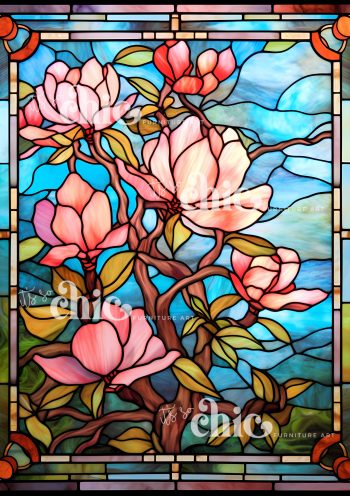 Magnolia Stained Glass (POD)