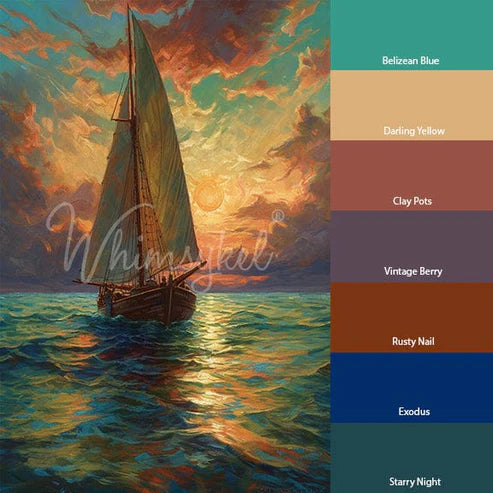 Nautical Serenity Tissue Paper 21 x 29 (Approx 53cm x 73cm)