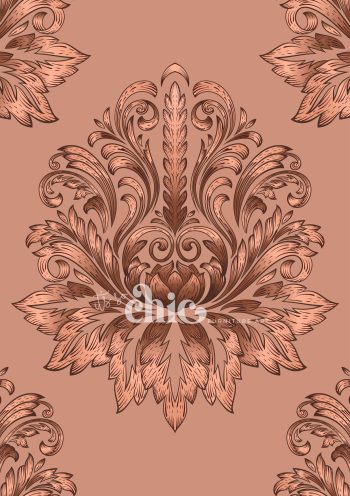 Rose Gold Damask (POD)