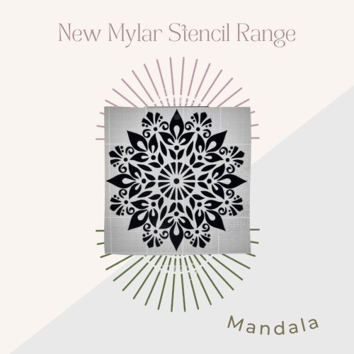 Mandala Mylar Stencil