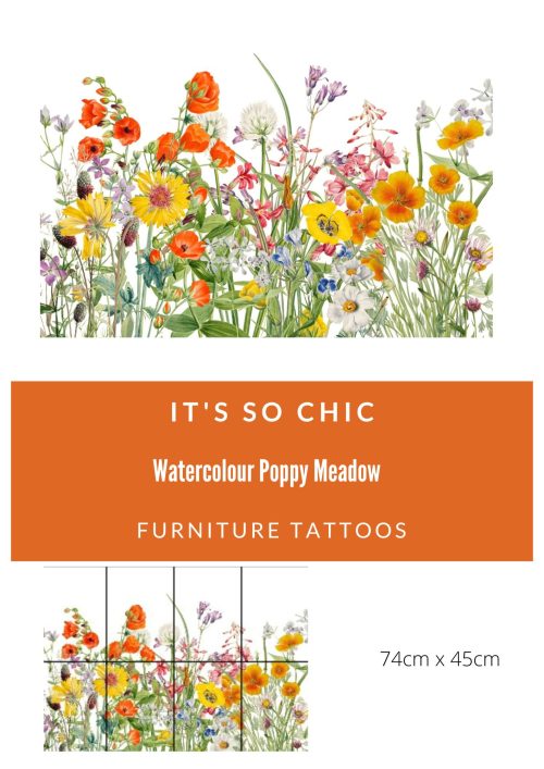 Poppy Meadow Furniture Tattoos®️ (transfers)